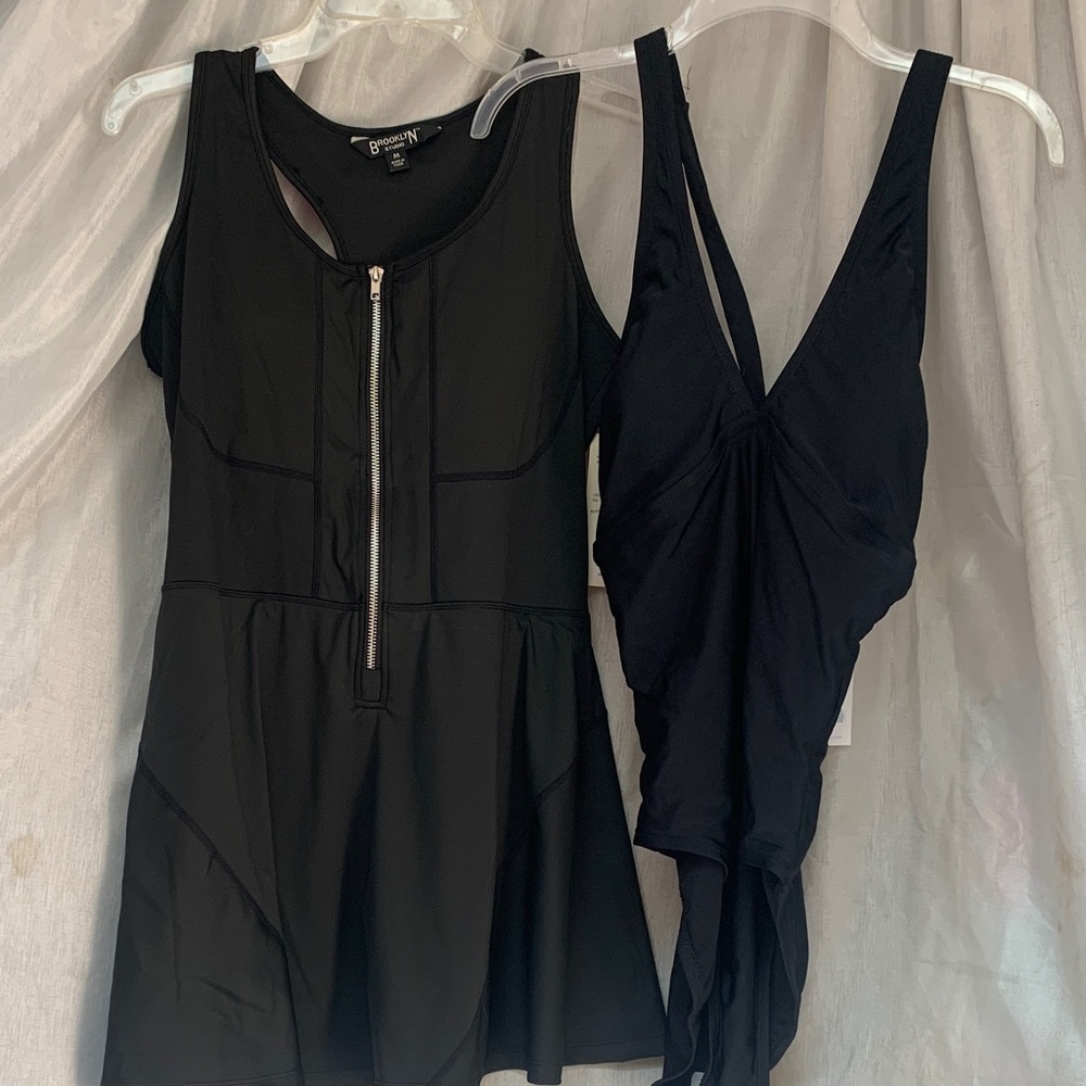Kona Sol Black One-Piece Swim